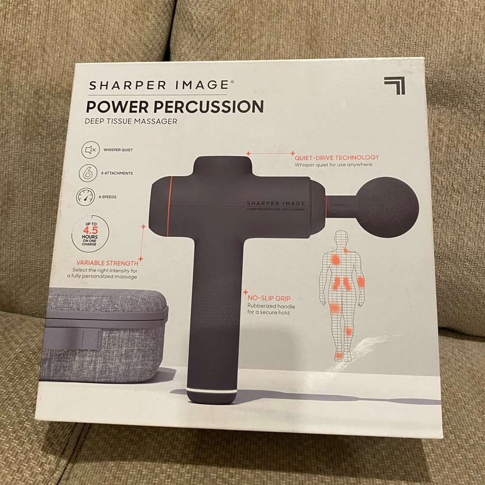 Sharper imagine power percussion deep tissue massager